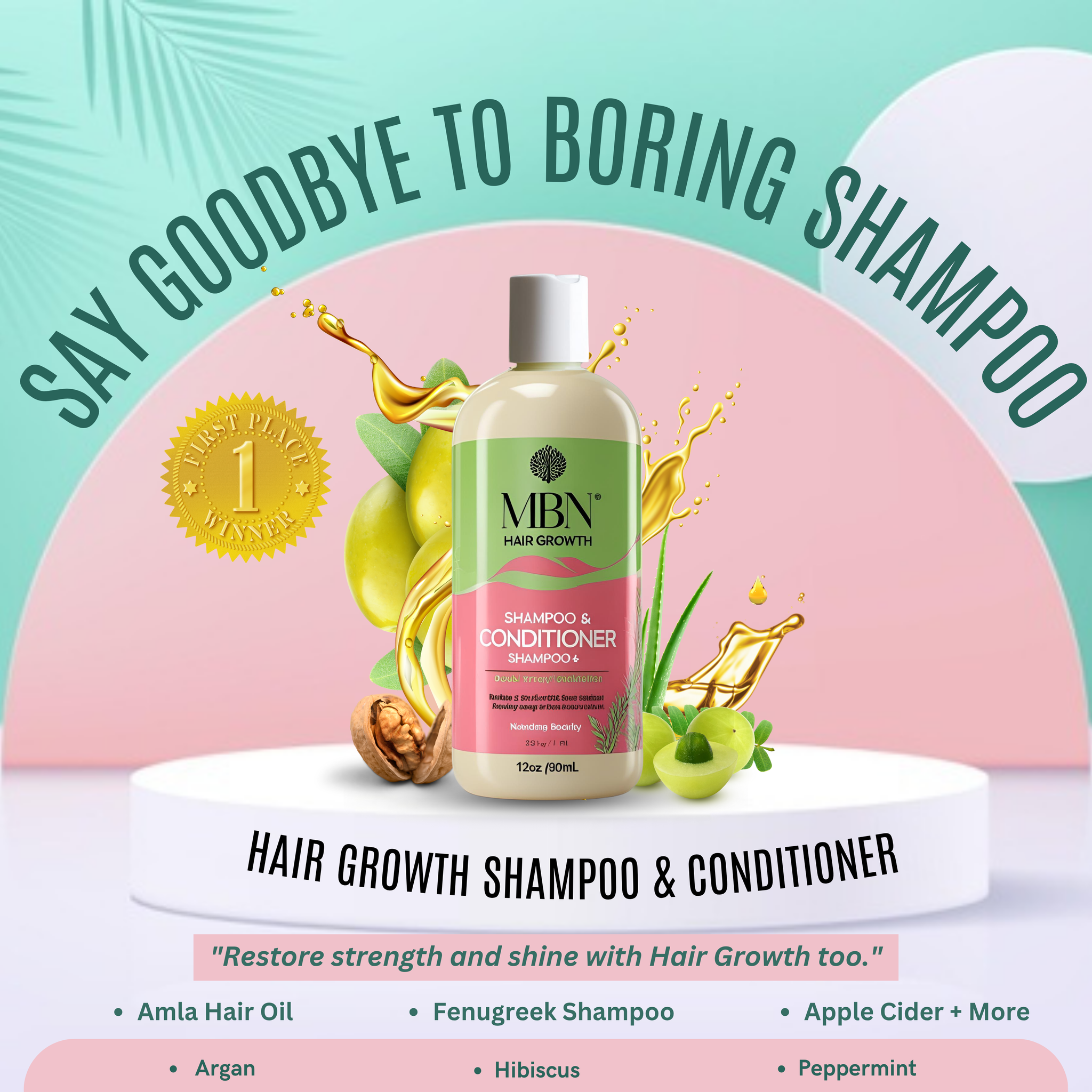Hair Growth Shampoo & Conditioner