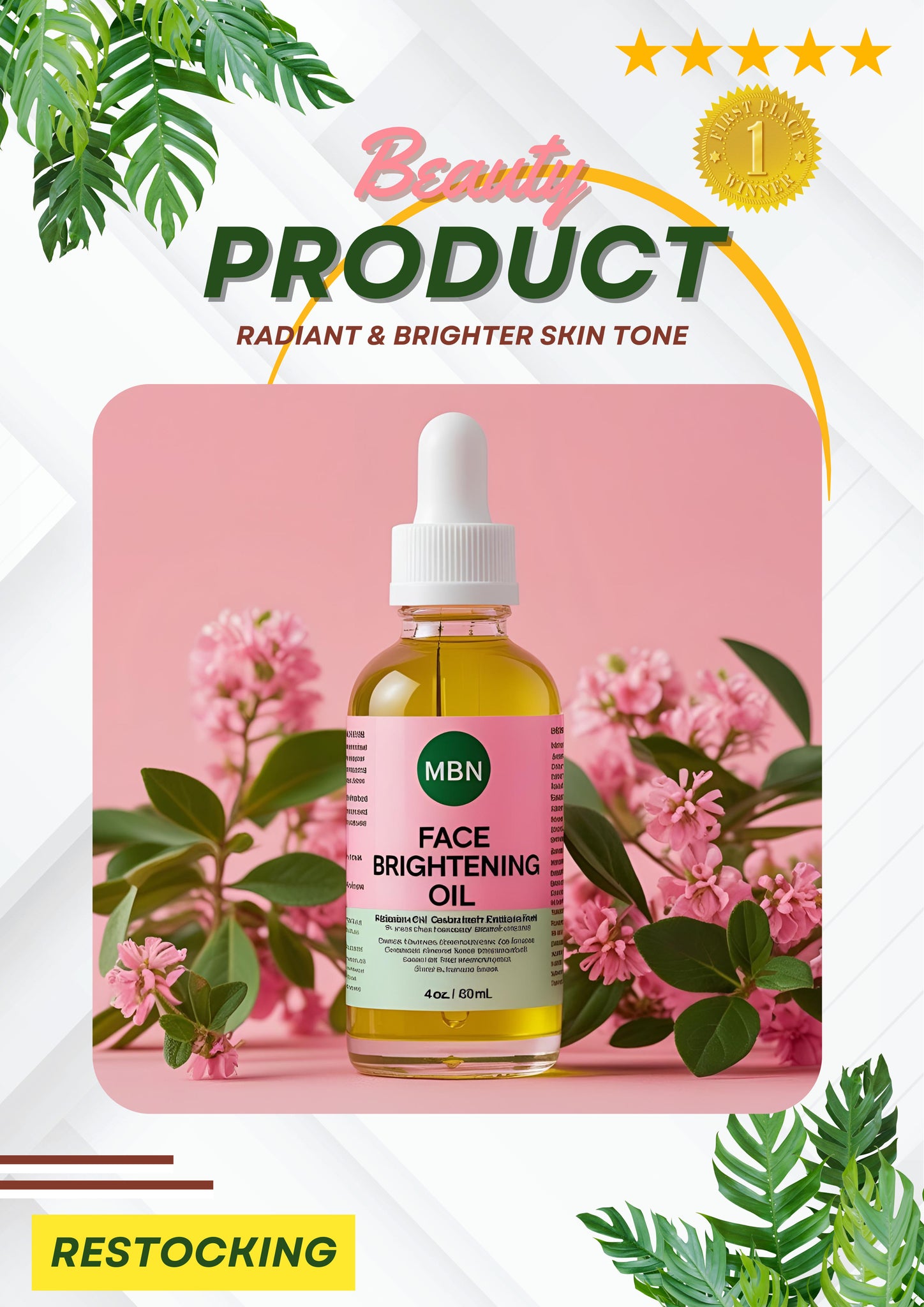 Face Brightening Oil