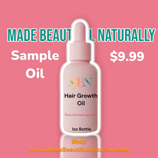 Natural Organic  Hair Growth Oil 1oz